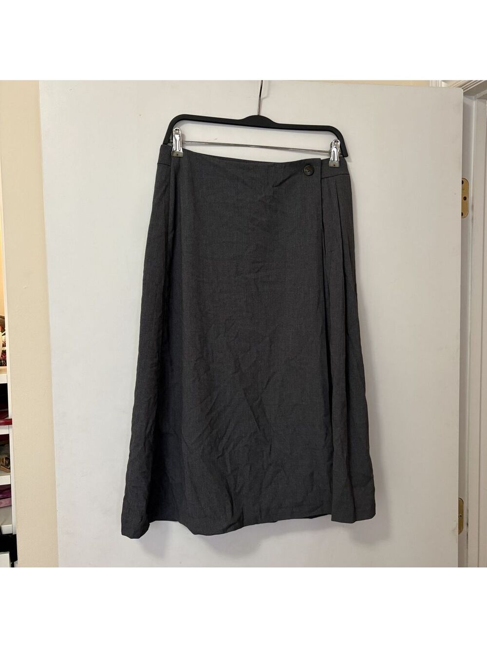 Monoprix Wrap Grey Skirt